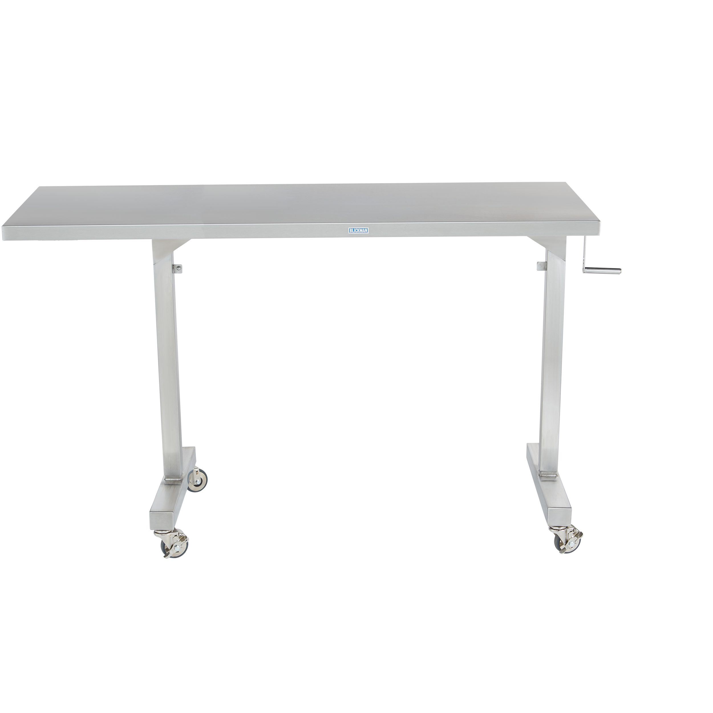 7895SS-O CRT Ergonomic, Manually Height-Adjusted Stainless Steel 7895SS-O CRT Ergonomic, Manually Height-Adjusted Stainless Steel